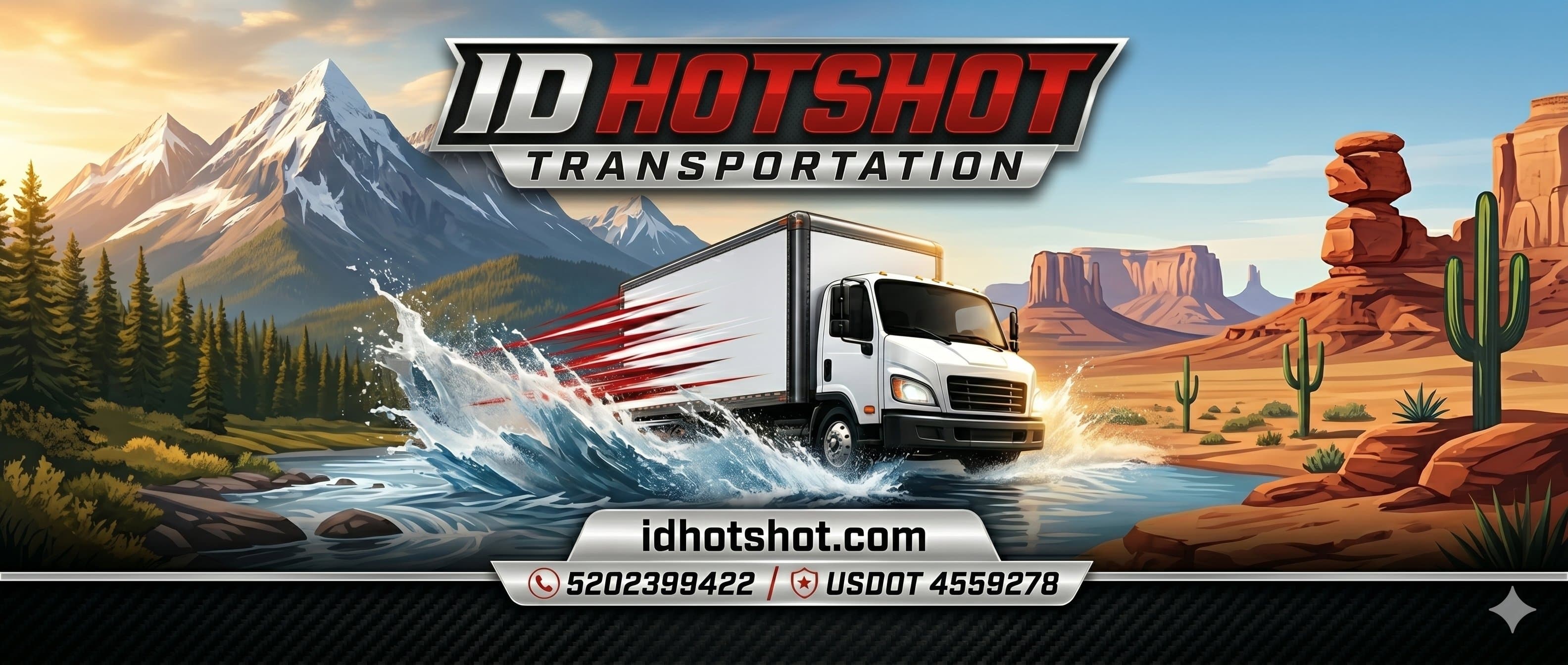 ID Hotshot Transportation — anything moved, anywhere